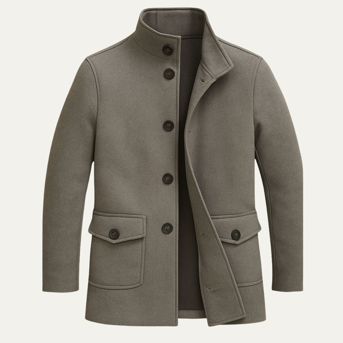 The Rome - Manteau en laine ajusté pour homme