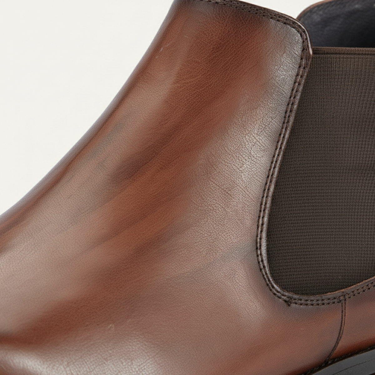 The Kirkwall Bottines Chelsea Élégantes en Cuir Poli pour Homme