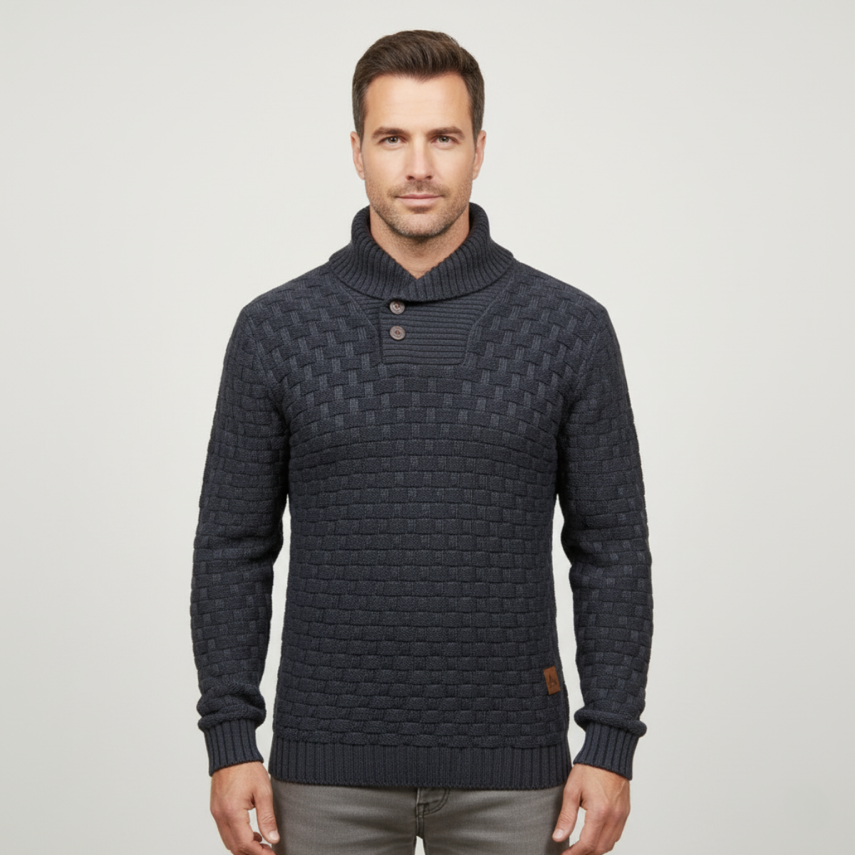 The Brighton - Pull Tricoté Épais pour Homme