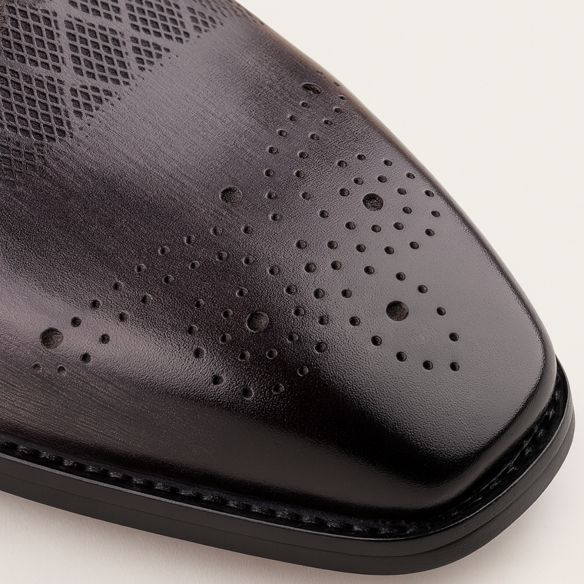 The Bolzano - Les Chaussures de Ville en Cuir pour Hommes – Chaussures à Lacets Élégantes