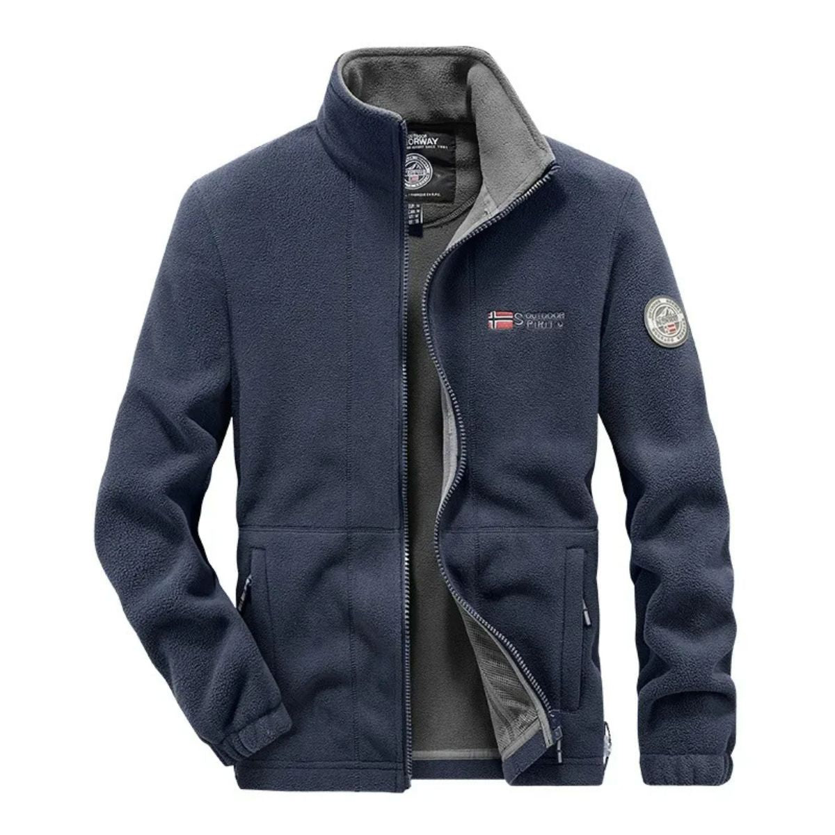 The Oslo Veste d'extérieur chaude doublée en polaire pour homme