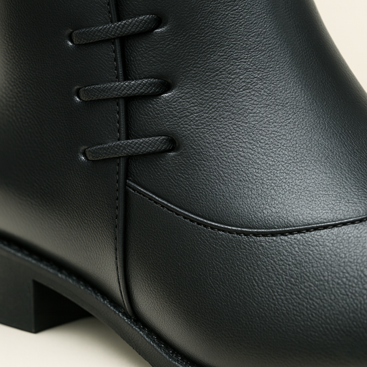 The Paisley - Bottes Chelsea à Lacets en Cuir Poli pour Hommes