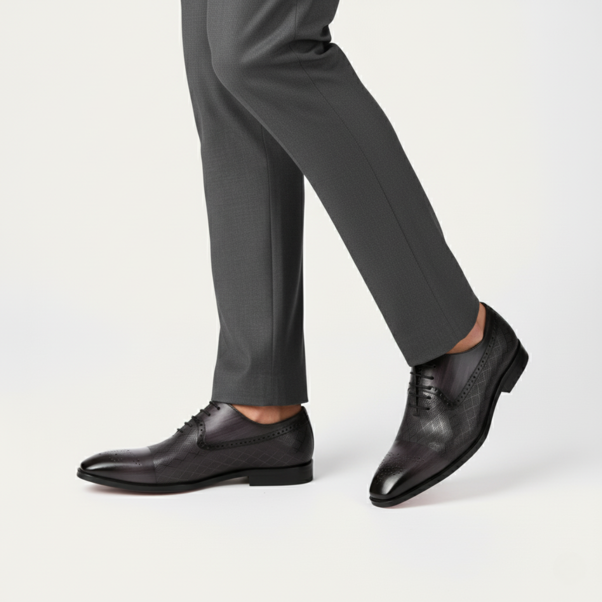 The Bolzano - Les Chaussures de Ville en Cuir pour Hommes – Chaussures à Lacets Élégantes