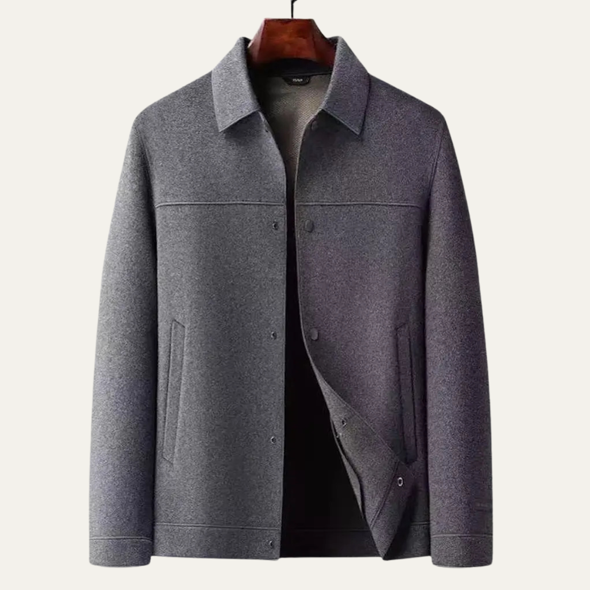 The Silverhaven - Manteau élégant sur mesure pour homme