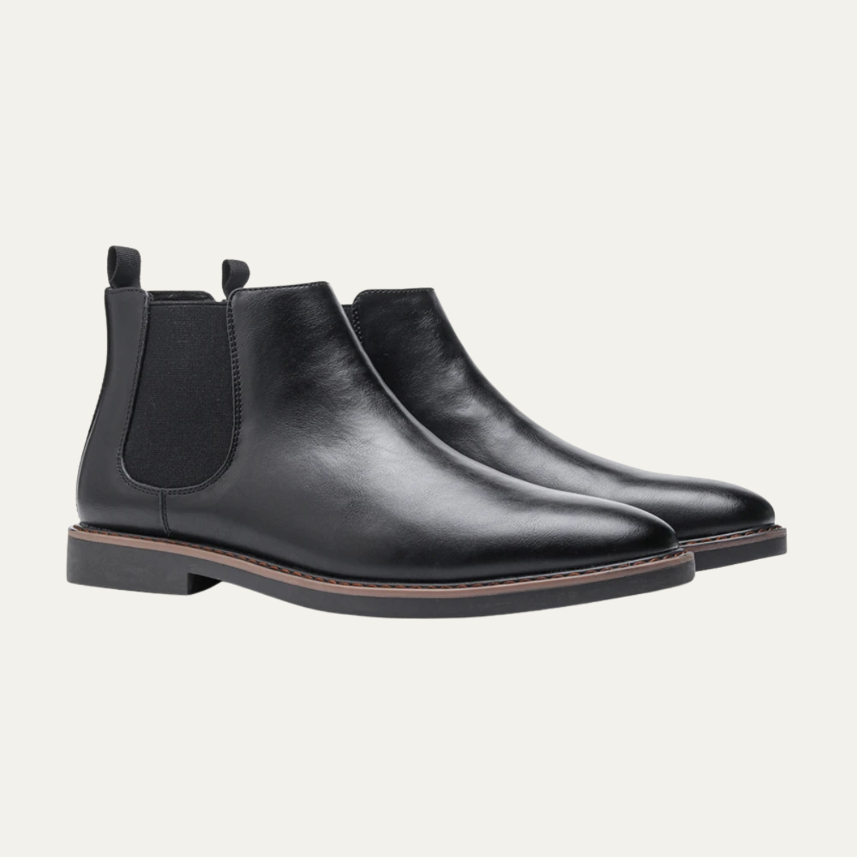 The Mantova - Bottes Chelsea classiques rétro en cuir pour homme