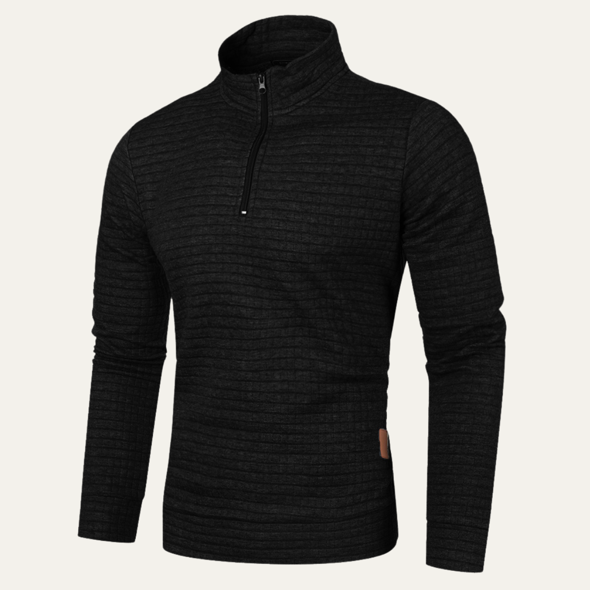 The Watercrest - Pull Zippé Léger Casual pour Homme