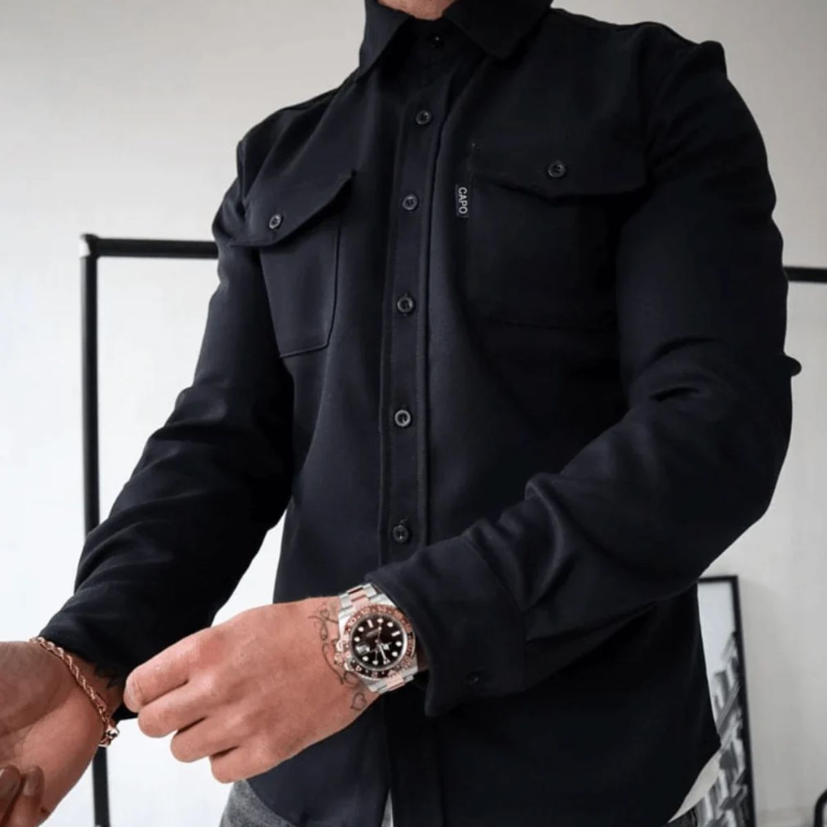 The Portland Surchemise – Veste chemise décontractée pour homme