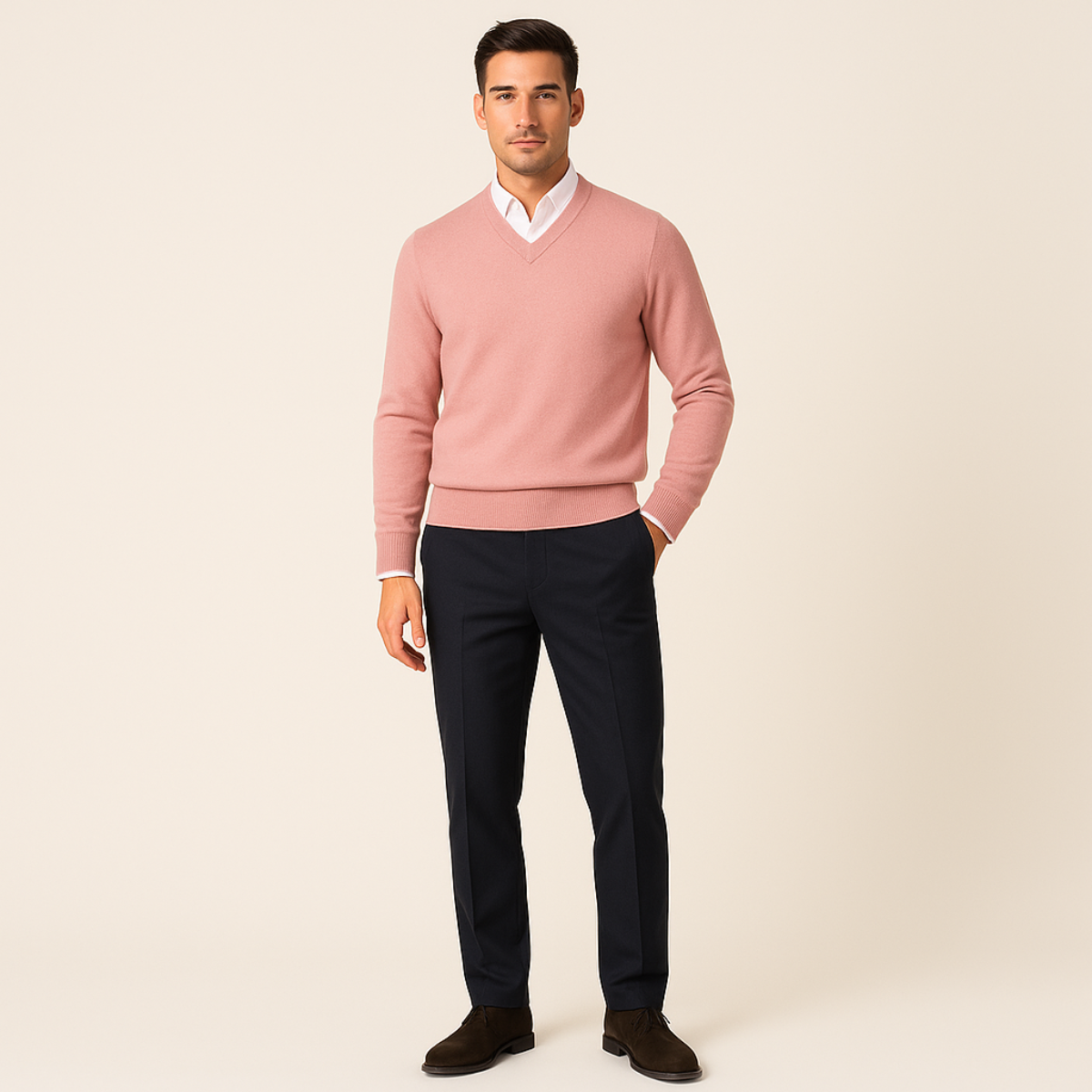 The Cleveland - Pull en cachemire pour homme