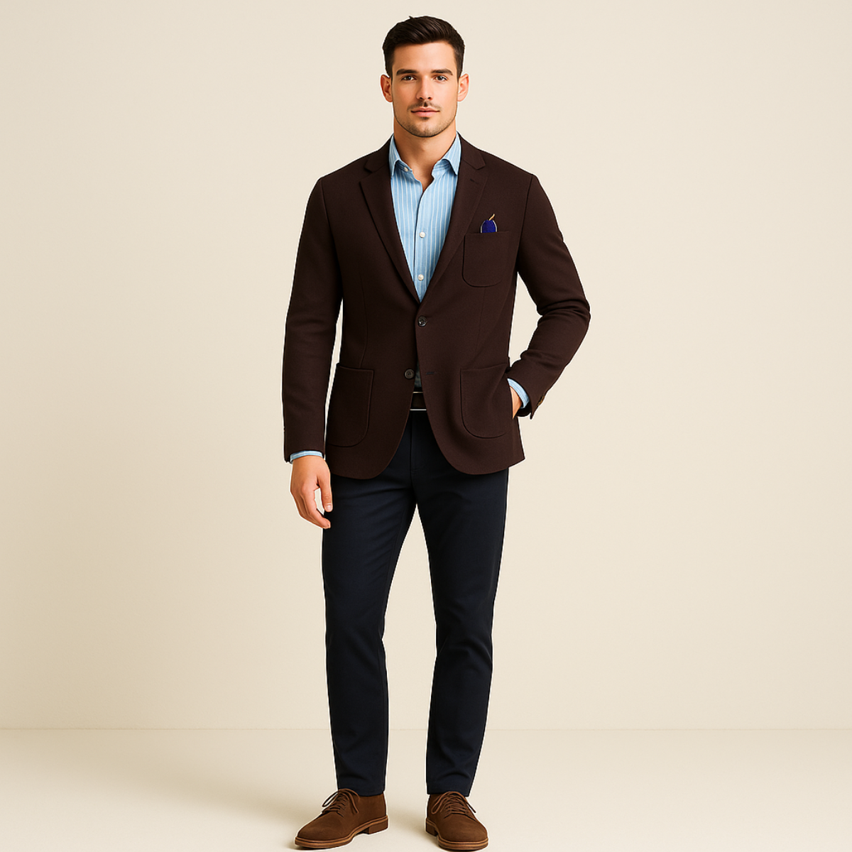 The Oxford Blazer d'été en lin - Invité de mariage Homme - Occasions formelles