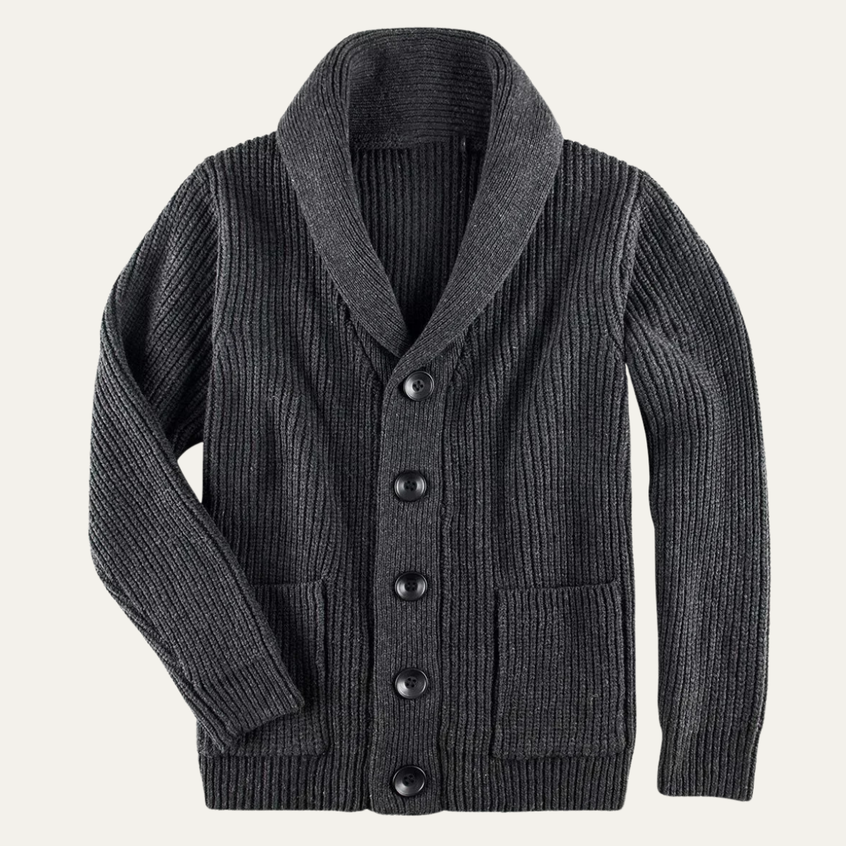 The Venezia - Cardigan Chunky à Col Châle pour Hommes