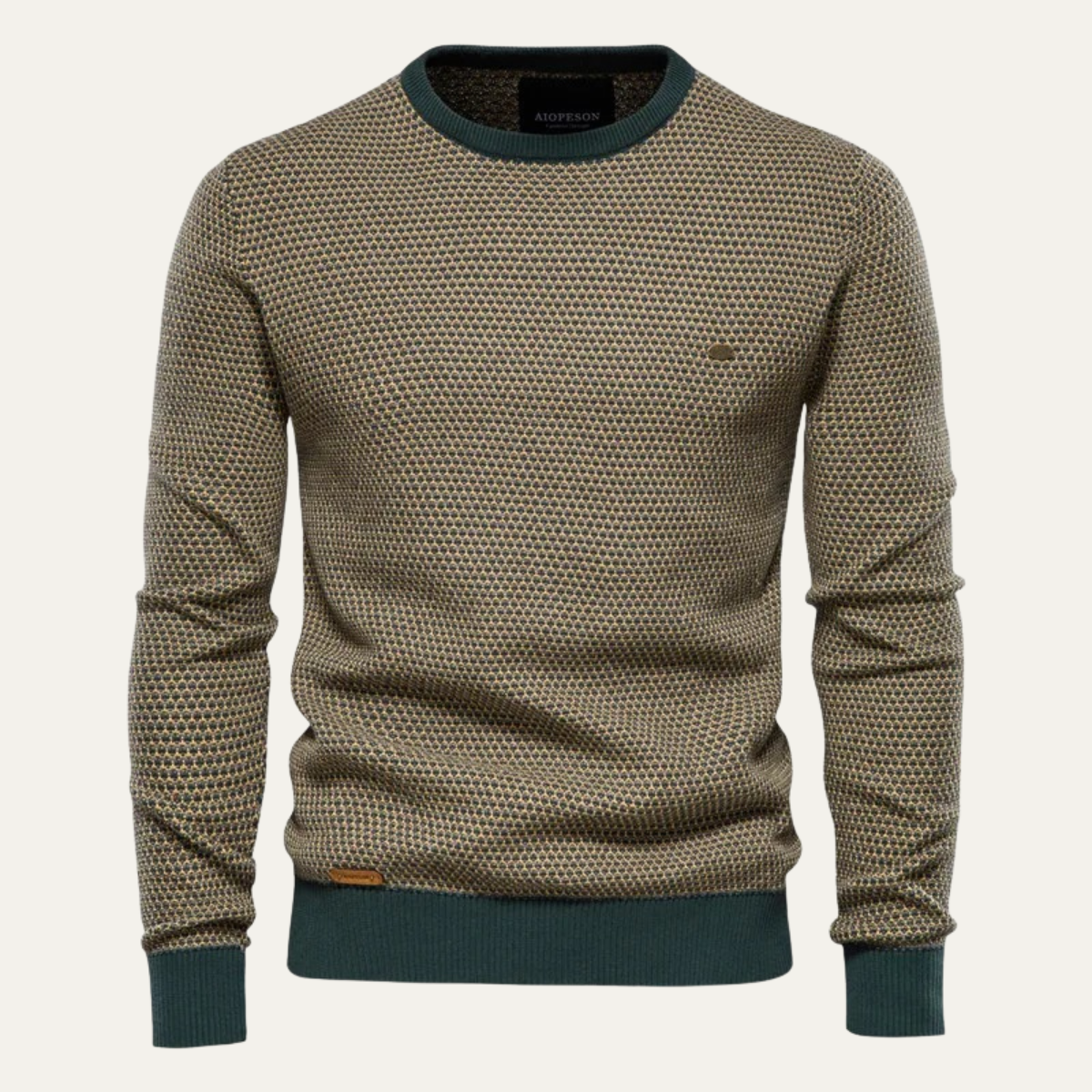 The Stratford - Pull d'hiver contrasté pour homme