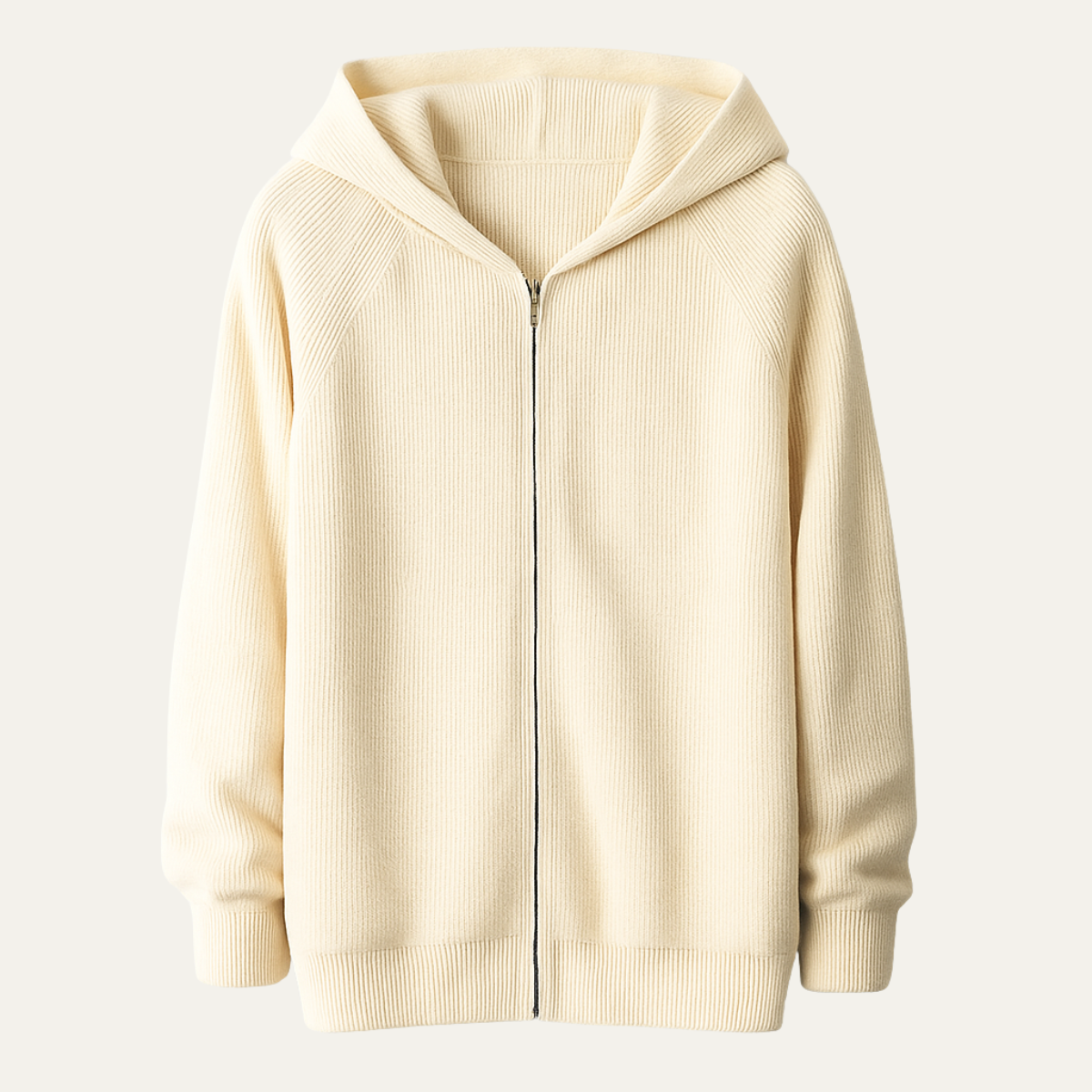 The Riva Garda - Pull Zippé en Laine Mérinos Luxe Doux pour Homme