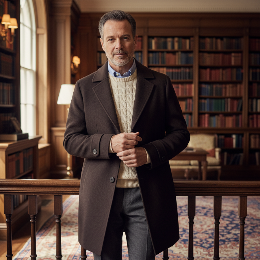 The Oakcrest – Manteau D'Hiver Élégant pour Hommes