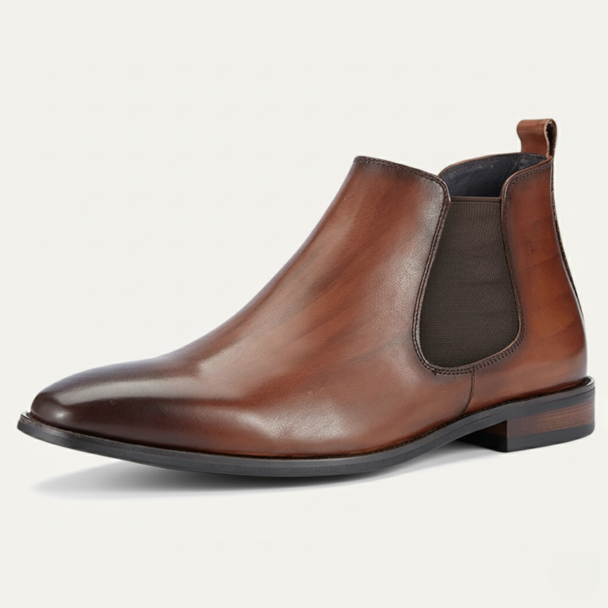 The Kirkwall Bottines Chelsea Élégantes en Cuir Poli pour Homme