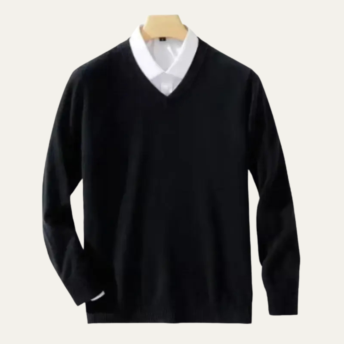 The Brambleton - Pull pour homme 100 % laine cachemire douce et luxueuse