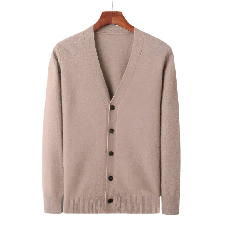 The Mayfair - Cardigan 100% Cachemire pour Hommes