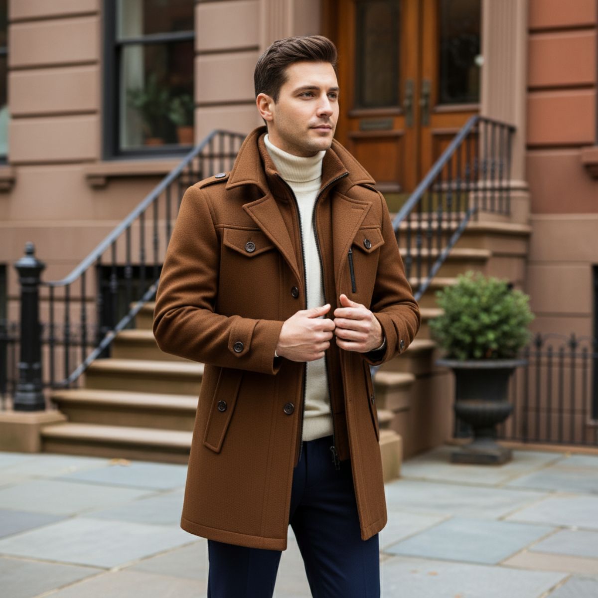 The Westminster - Manteau d'hiver chaud pour homme