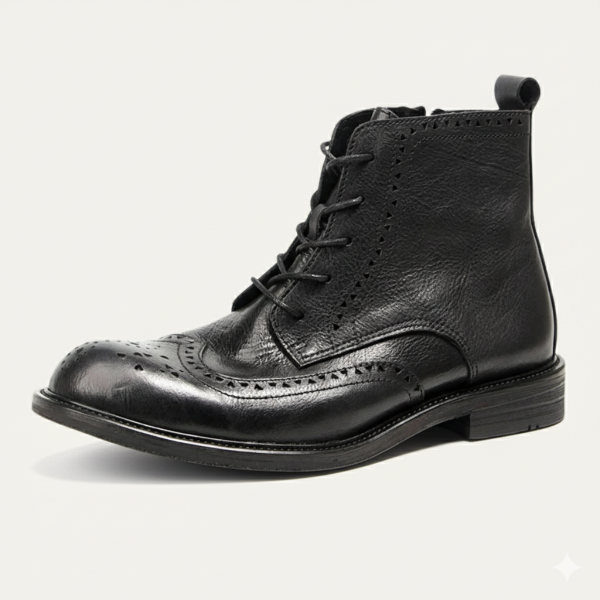 The St Davids - Bottes Casual en Cuir Retro pour Hommes
