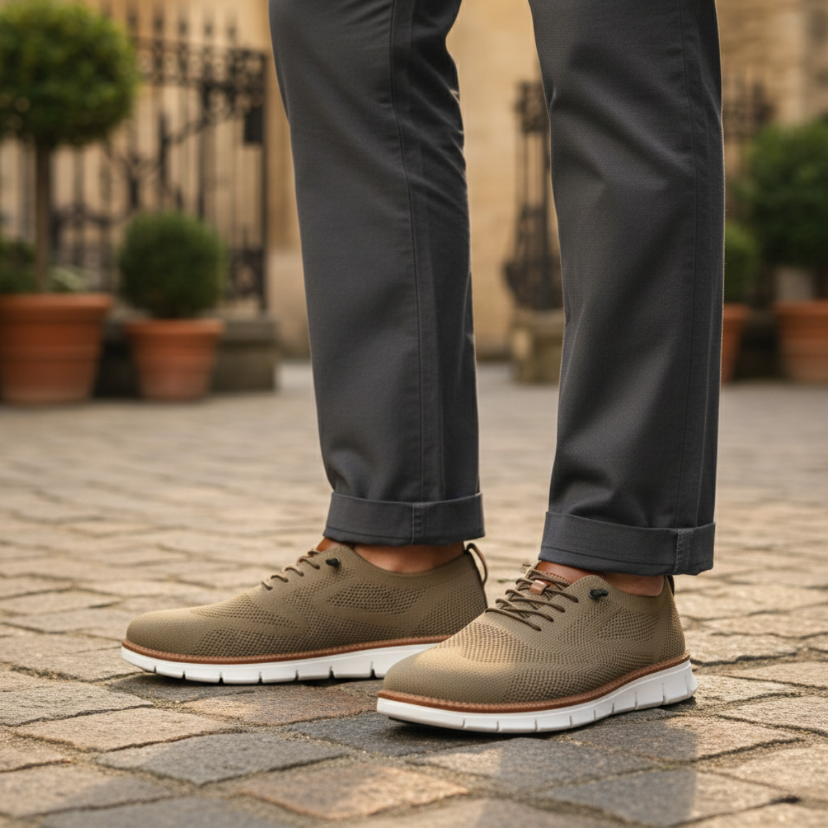 The Braxton - Chaussures orthopédiques modernes pour hommes - Chaussures légères avec soutien