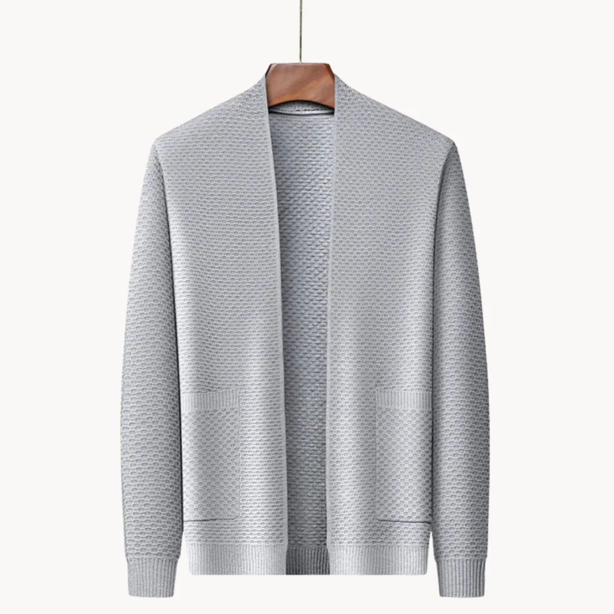 The Oslo - Cardigan Tricot Pull Décontracté Ouvert pour Hommes