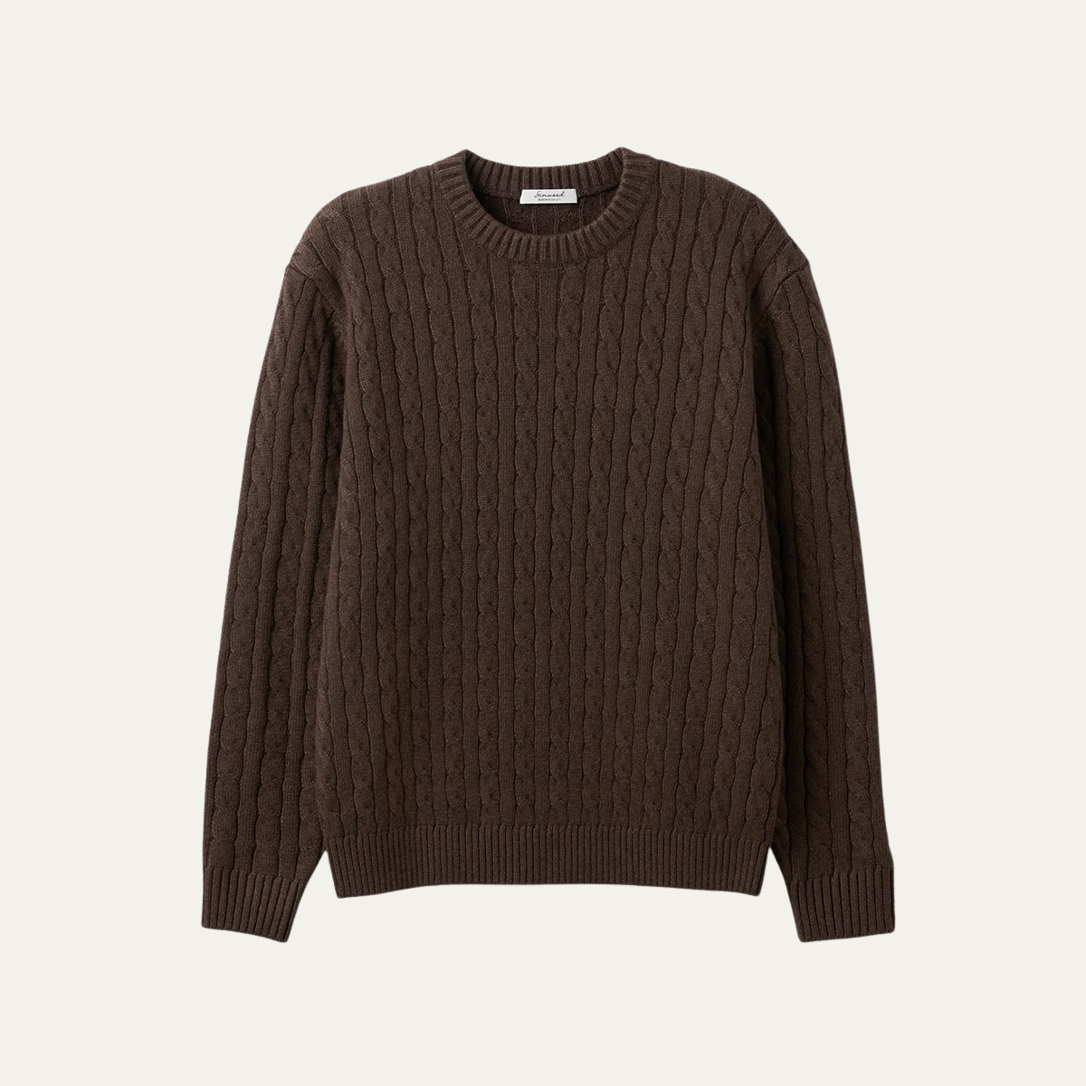 The Hever - Pull à torsades pour homme