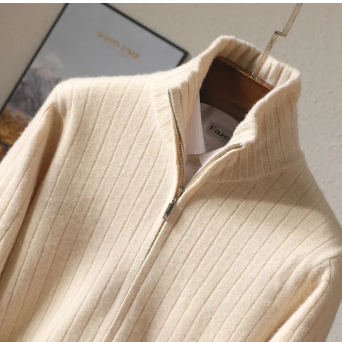 The Mayfair - Veste pour homme 100 % laine mérinos