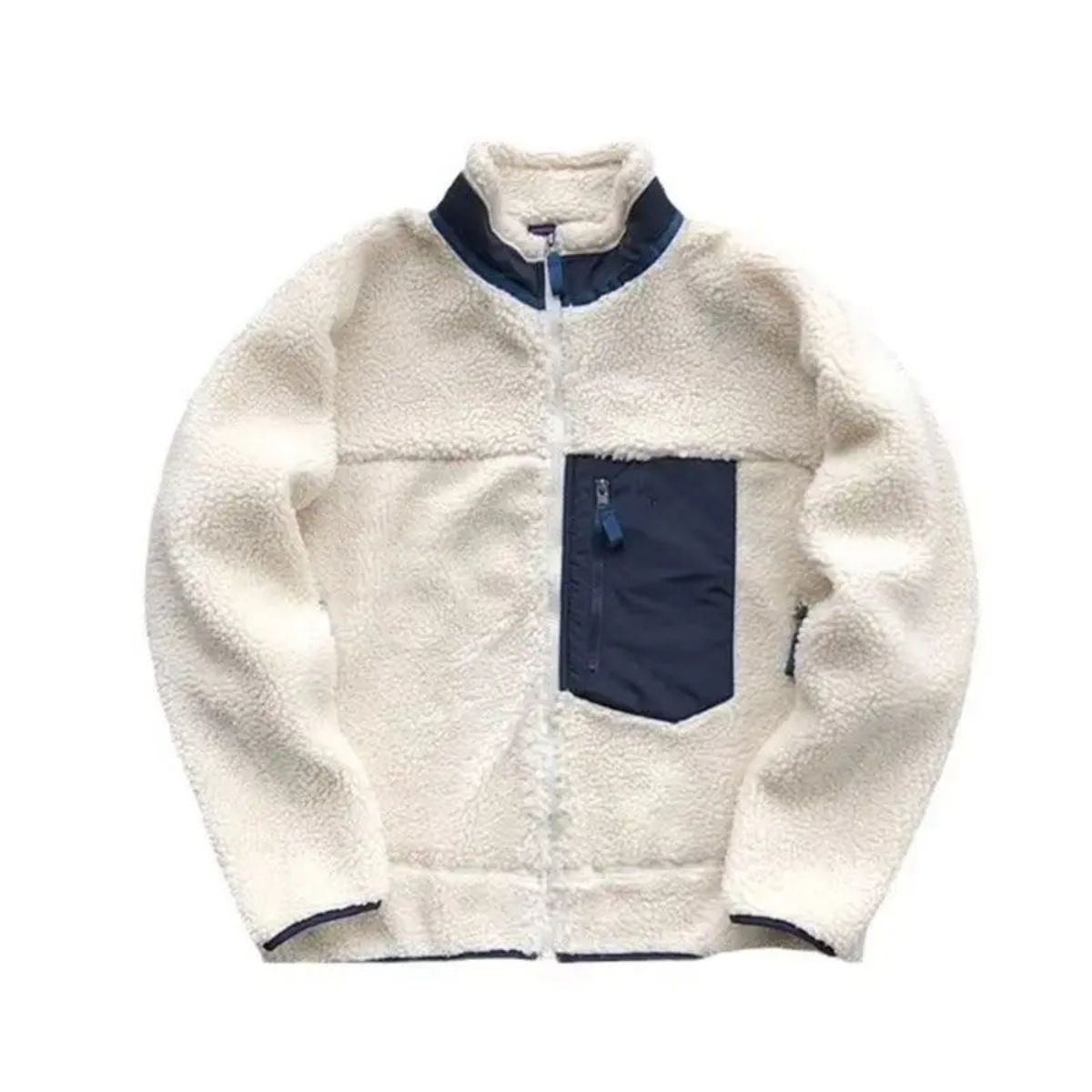 The Inverness - Veste Teddy en laine pour homme avec doublure en polaire