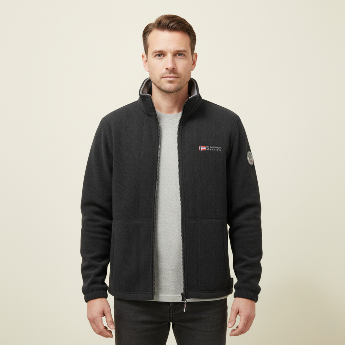 The Oslo - Veste pour homme doublée de polaire chaude