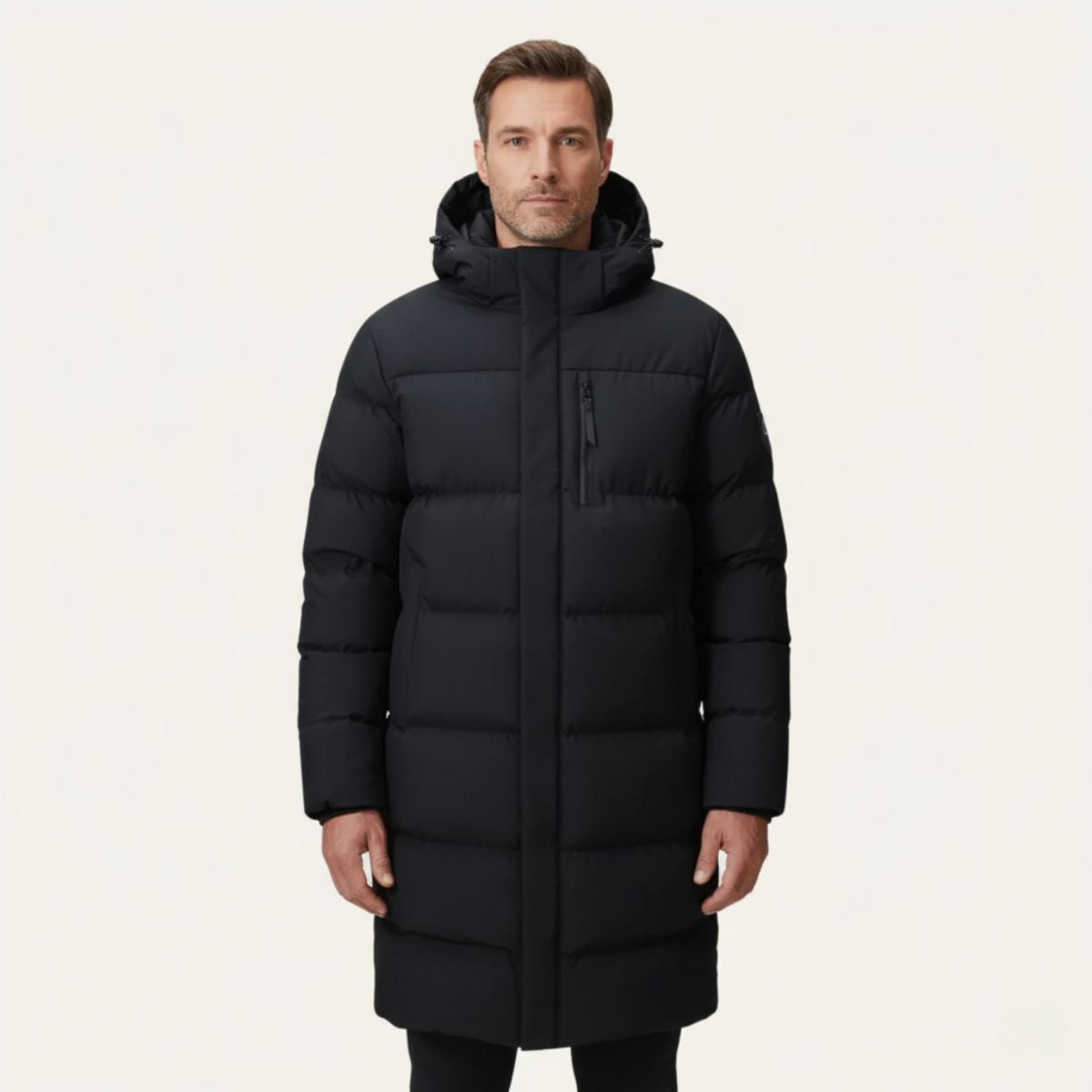 The Wickham - Manteau matelassé long isolé pour homme