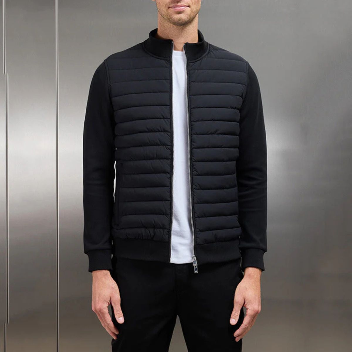 The Copenhagen - Manteau matelassé léger et élégant pour homme