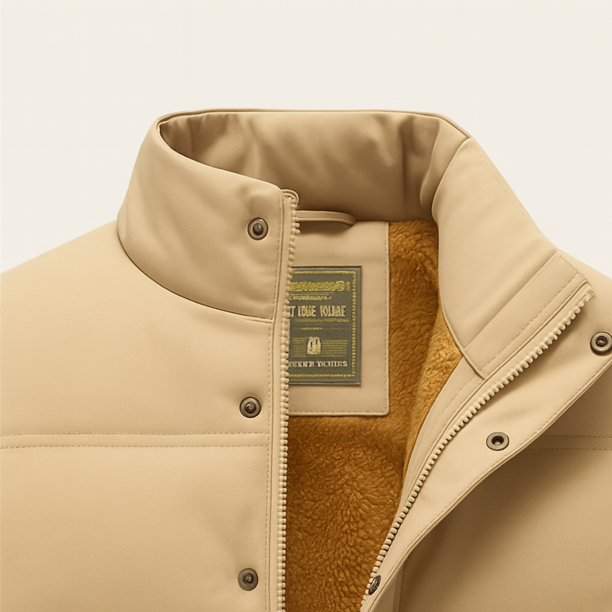 The Aspen – Gilet Doudoune Homme Sans Manches Doublé Sherpa Imperméable