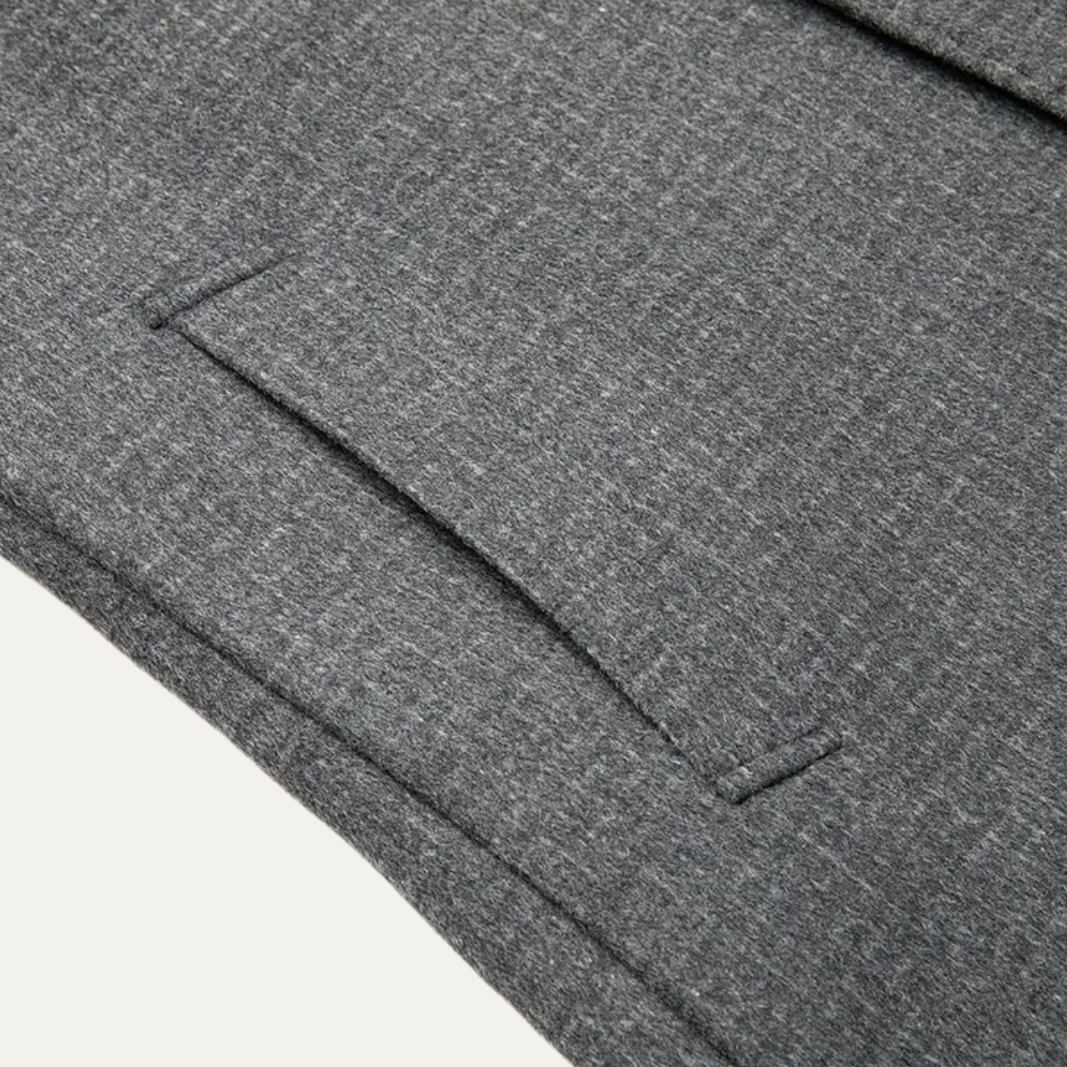 The La Villa - Manteau classique double face en laine pour homme