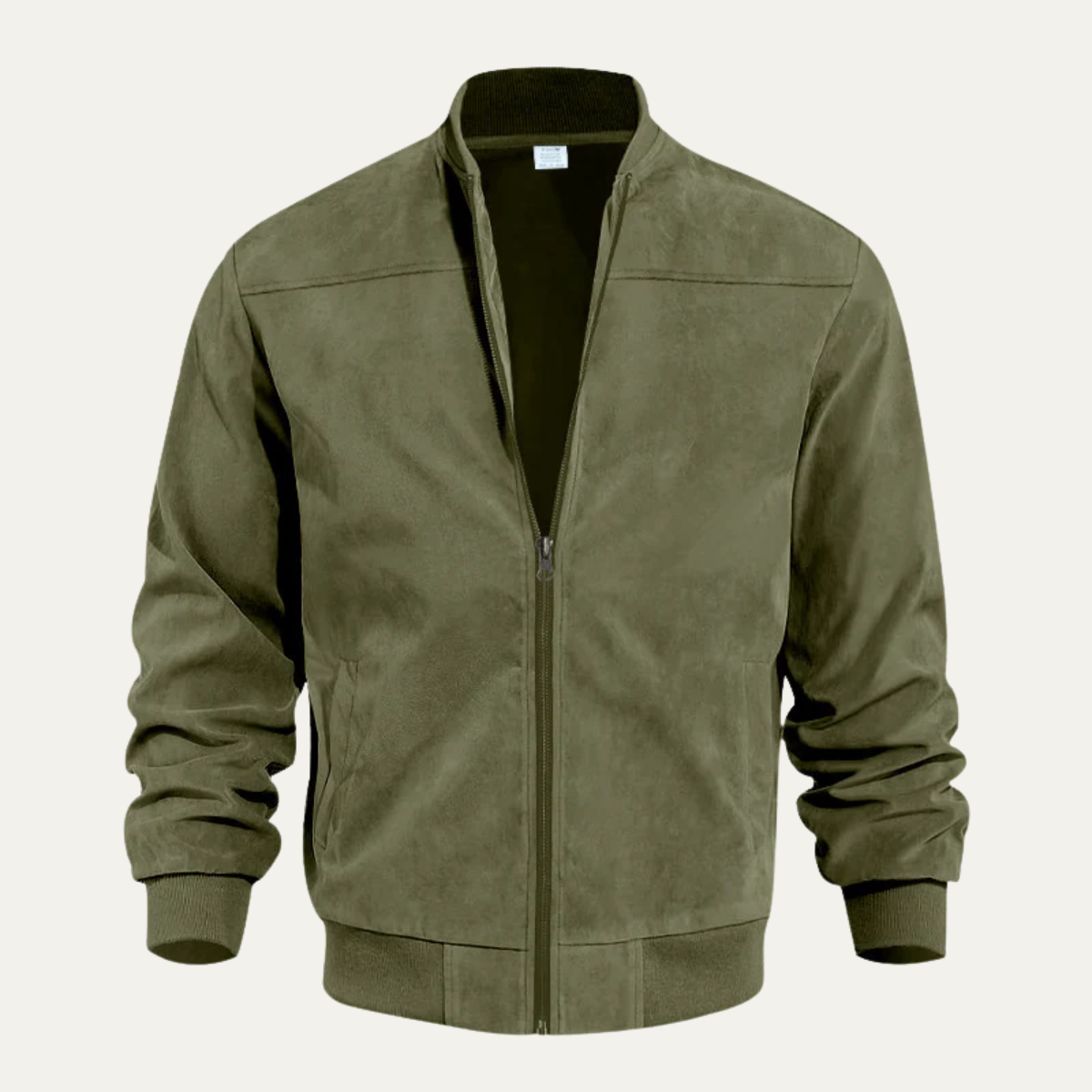 The Soho - Blouson aviateur vintage en daim pour homme