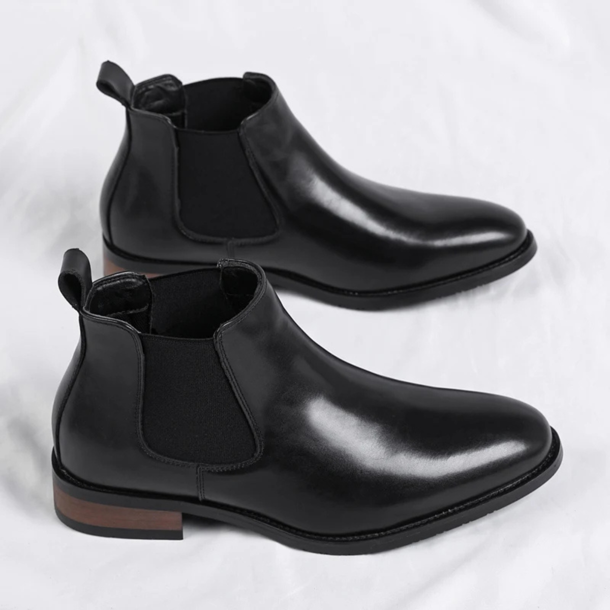 The Treviso - Bottes Chelsea Ankle en Cuir Intelligent pour Hommes