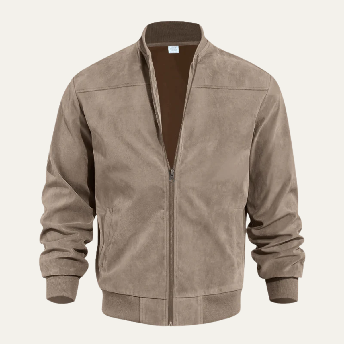 The Soho - Blouson aviateur vintage en daim pour homme
