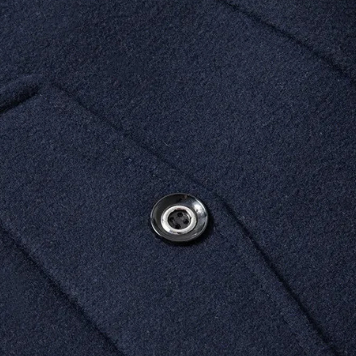 The Kensington - Trench Coat en Laine à Double Col pour Homme Kensington