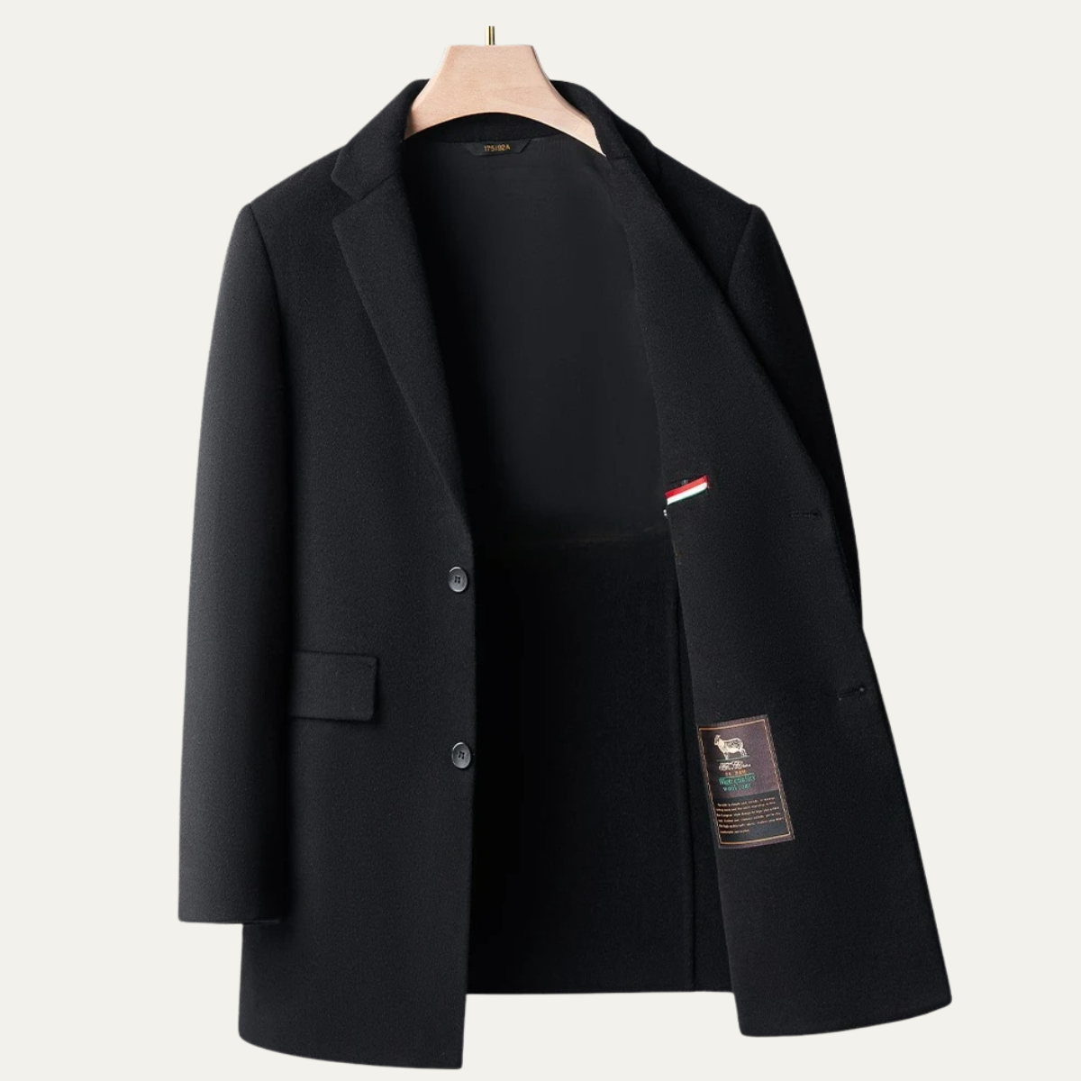 The Elmford – Manteau long élégant pour homme