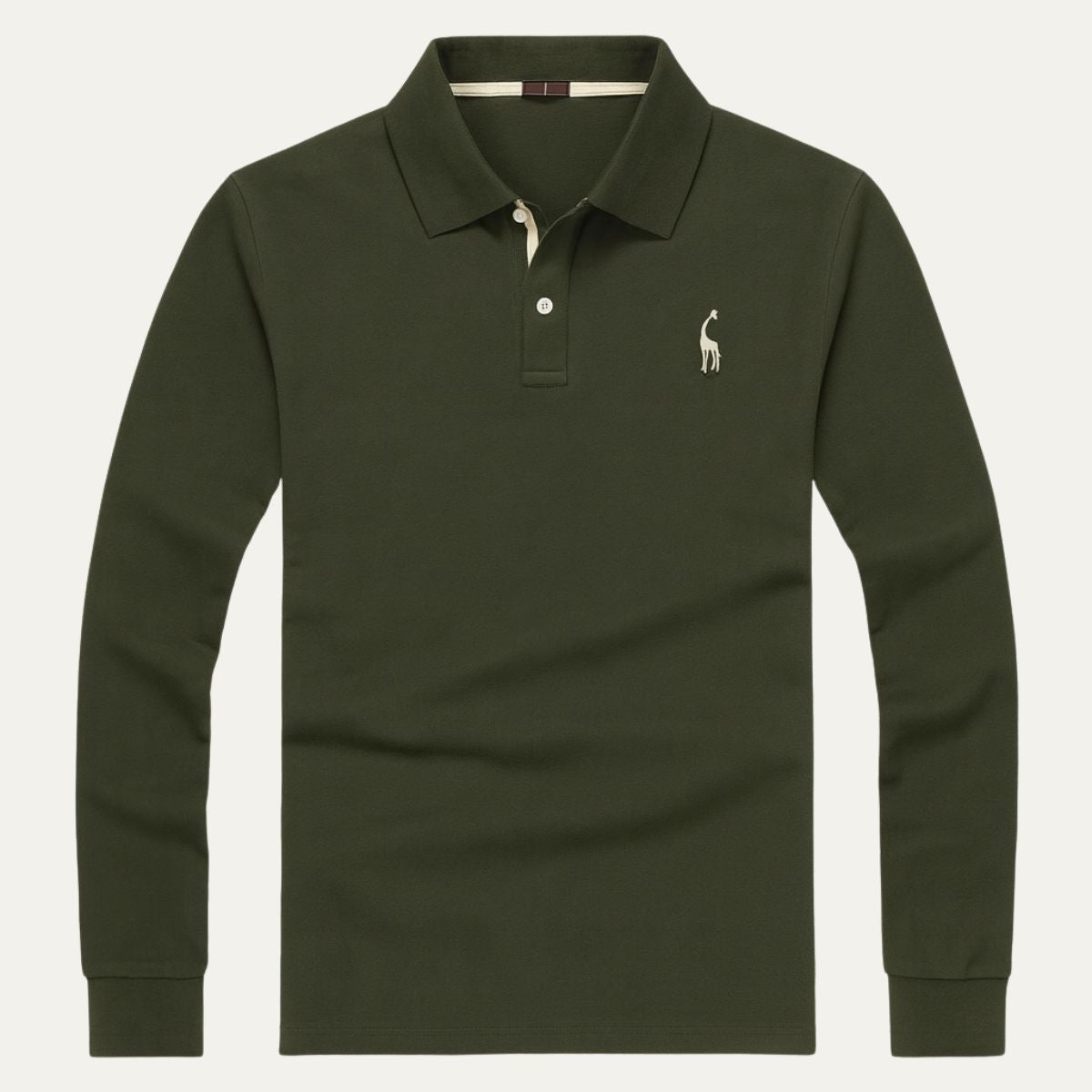 The Camden - Chemise moderne à manches longues en coton pour homme