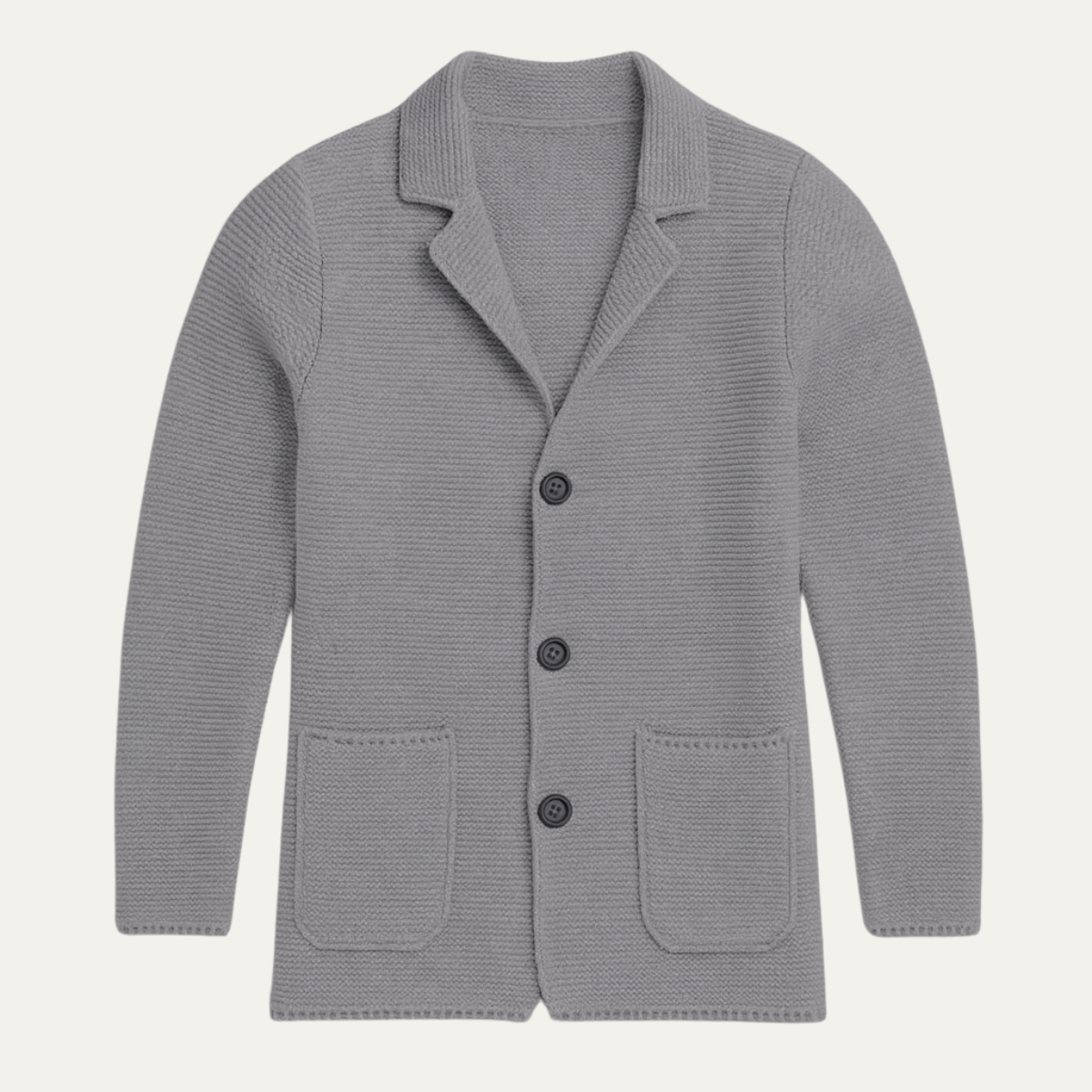 The Giudecca - Cardigan blazer décontracté à boutons pour homme