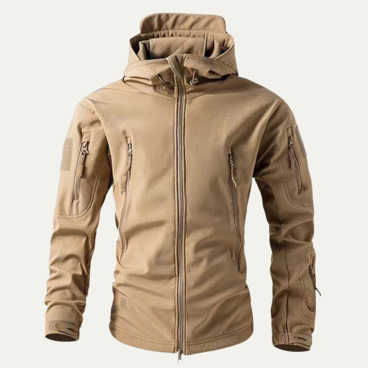 The Falkirk Veste tactique imperméable pour homme avec capuche