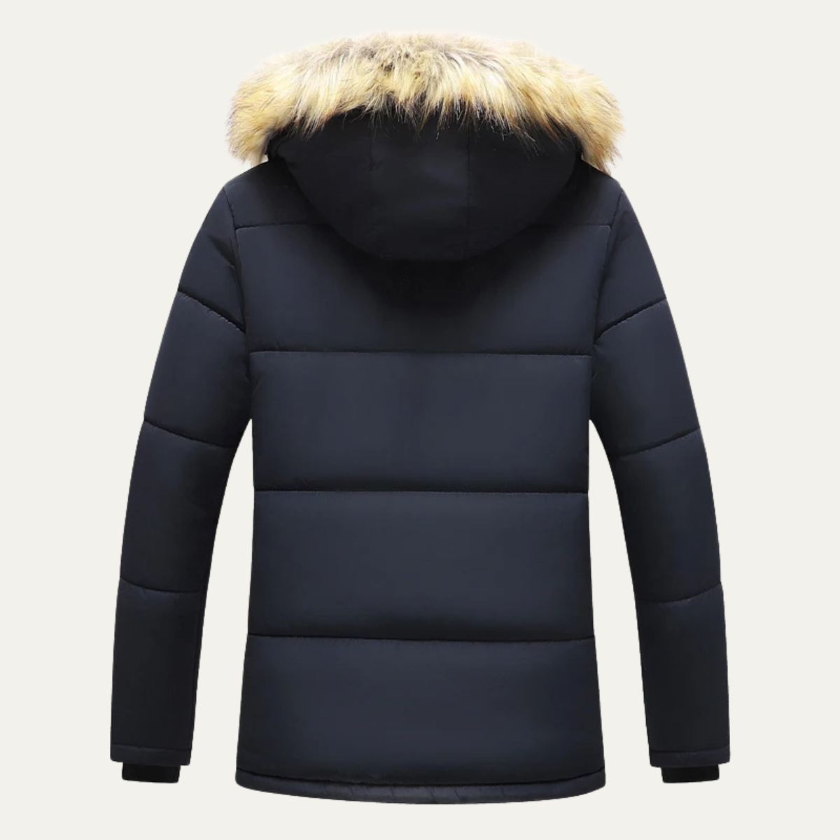 The Cremona - Parka à capuche pour homme avec col en fourrure d'hiver