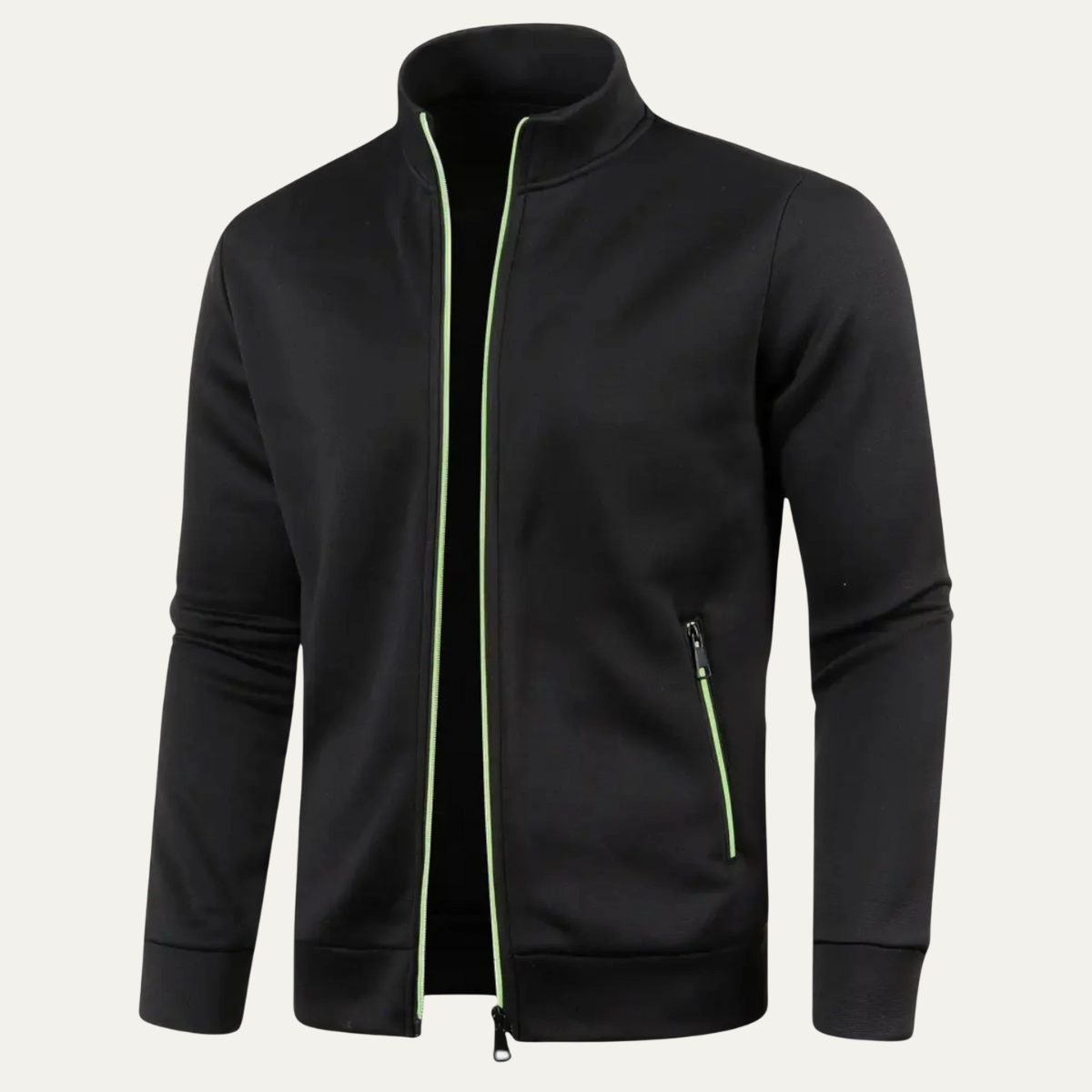 The Rovereto - Veste Zippée Tricot Classique pour Homme