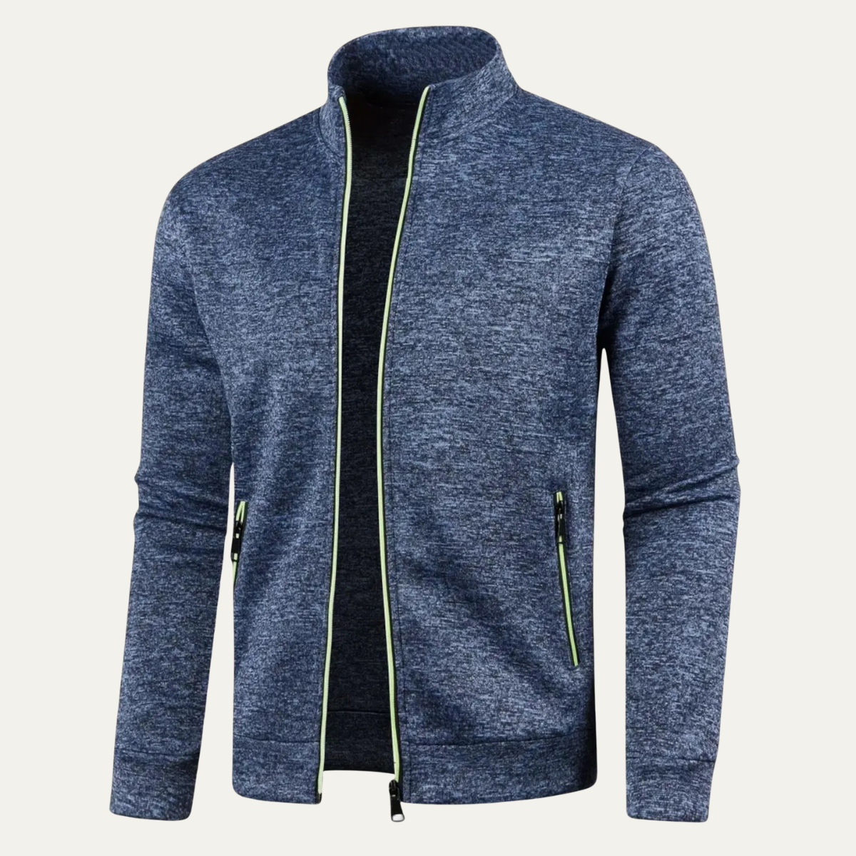 The Rovereto - Veste Zippée Tricot Classique pour Homme