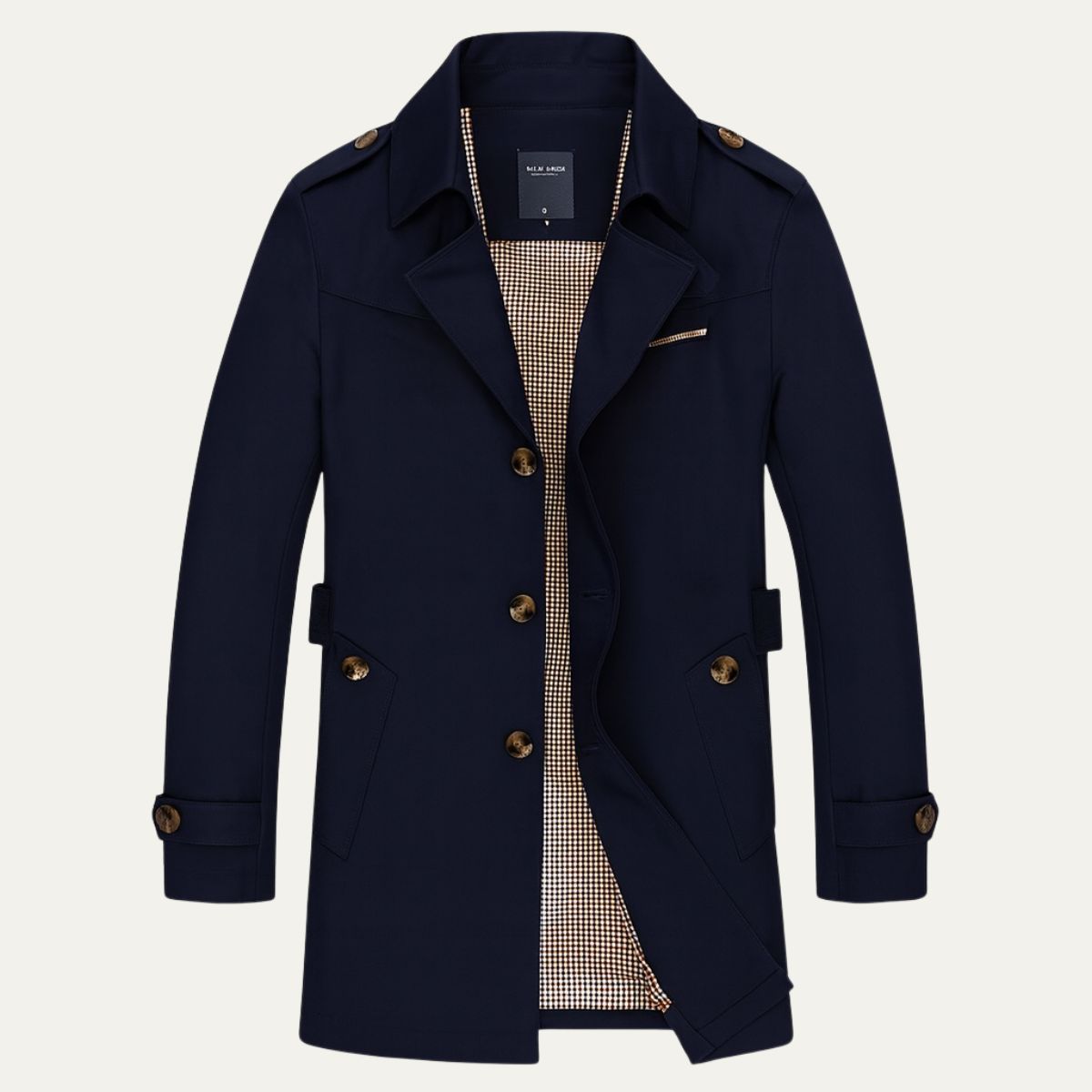 The Mauroicardi - Trench-coat élégant et stylé pour homme