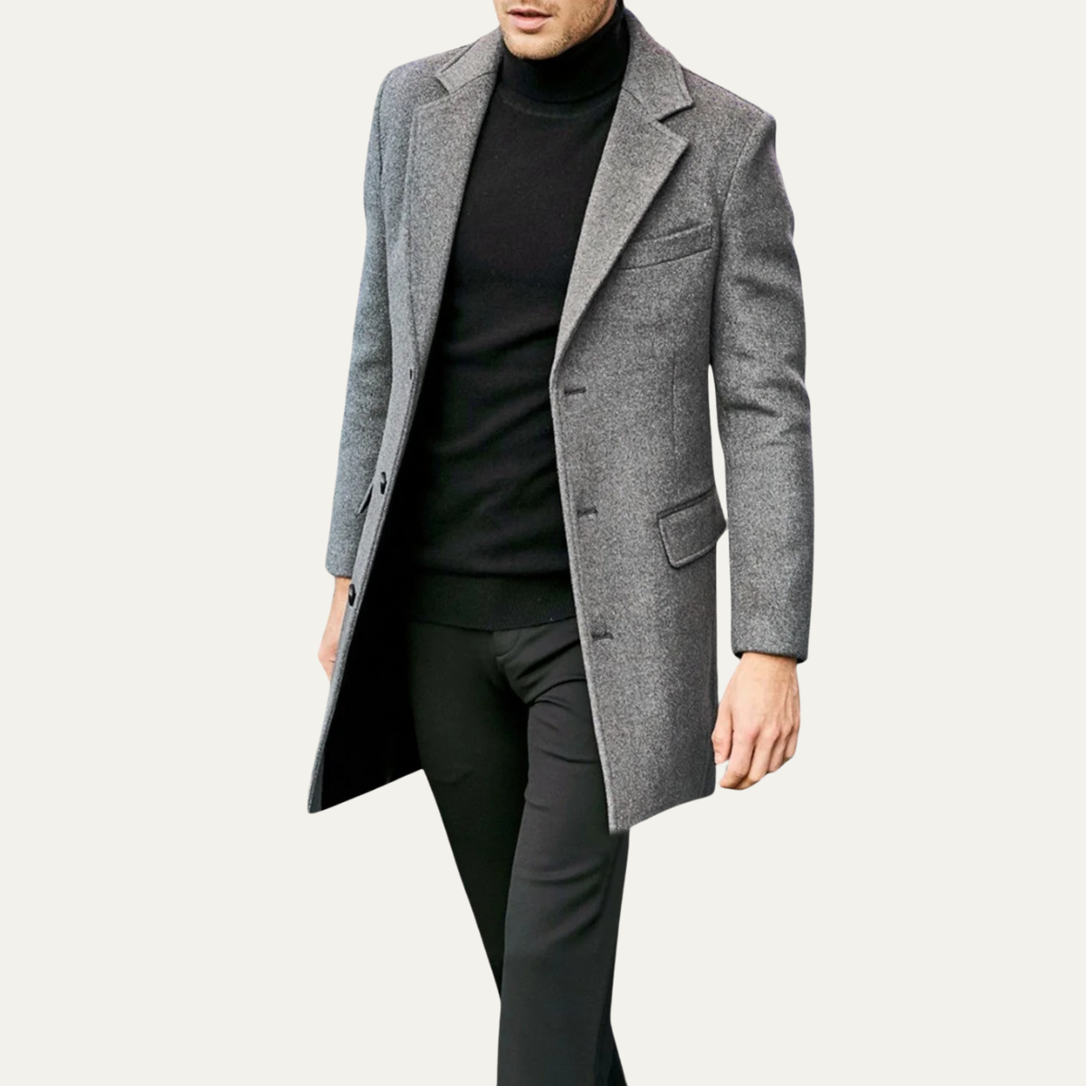 The Chesham - Manteau d'Hiver Long Décontracté pour Hommes