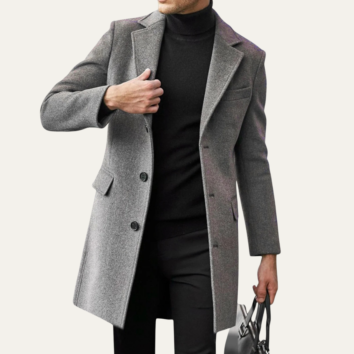 The Chesham - Manteau d'Hiver Long Décontracté pour Hommes