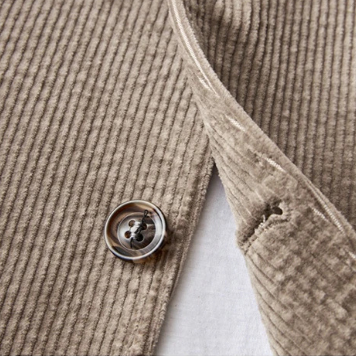 The Menaggio - Blazer élégant en velours côtelé slim fit pour homme