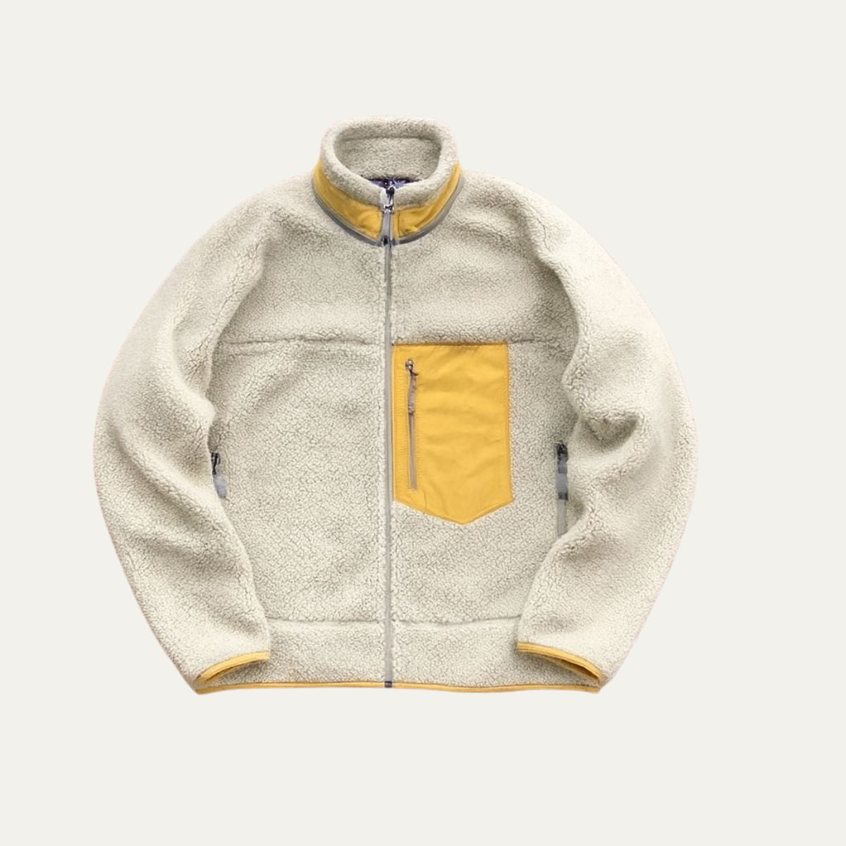 The Inverness - Veste Teddy en laine pour homme avec doublure en polaire