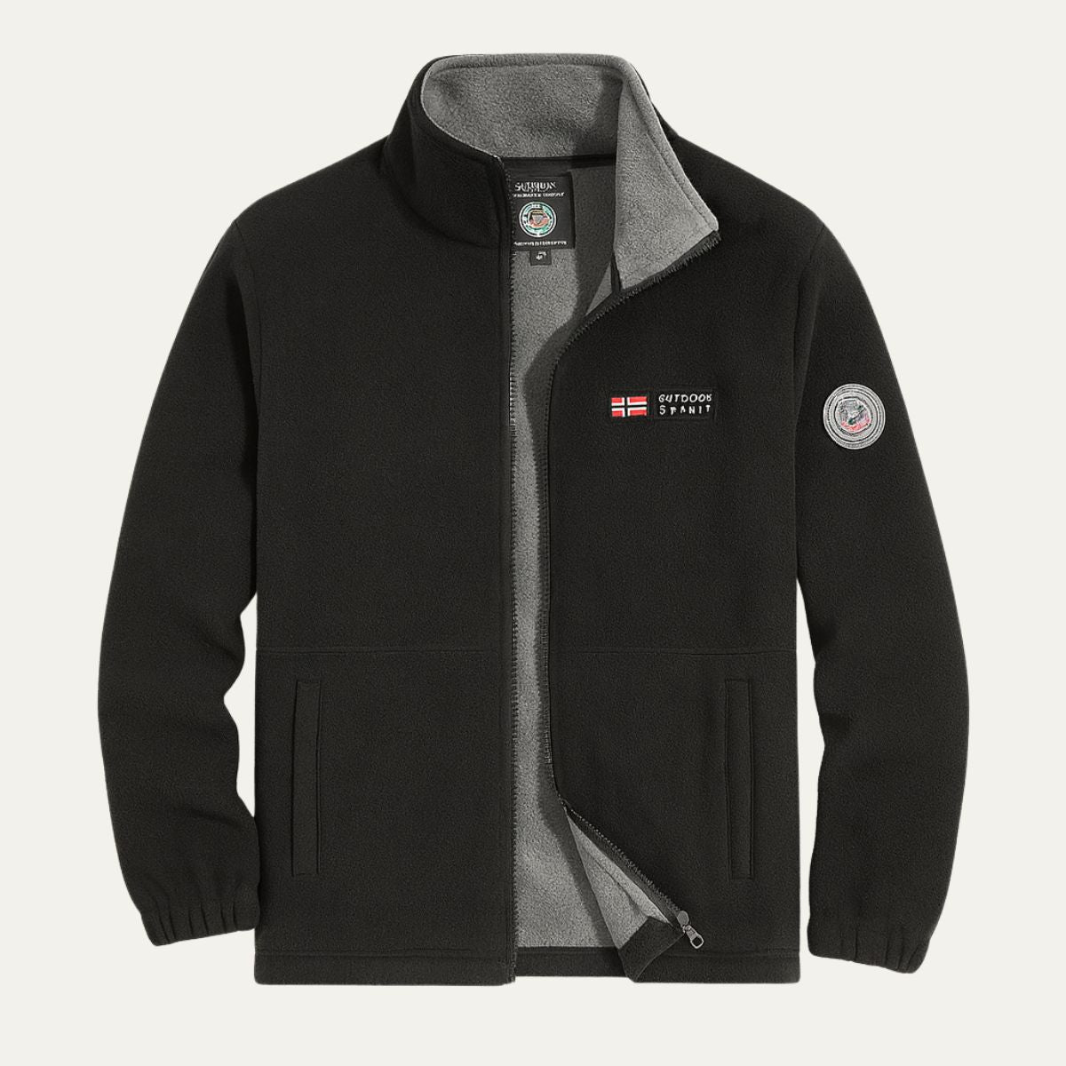 The Oslo Veste d'extérieur chaude doublée en polaire pour homme