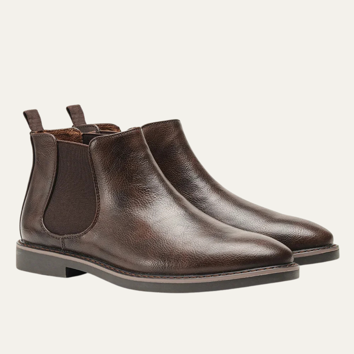 The Tavolara - Bottines Chelsea en Cuir Classiques pour Hommes